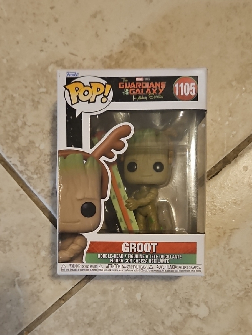 Funko Pop! Groot Holiday Reindeer Antlers - Green and Brown